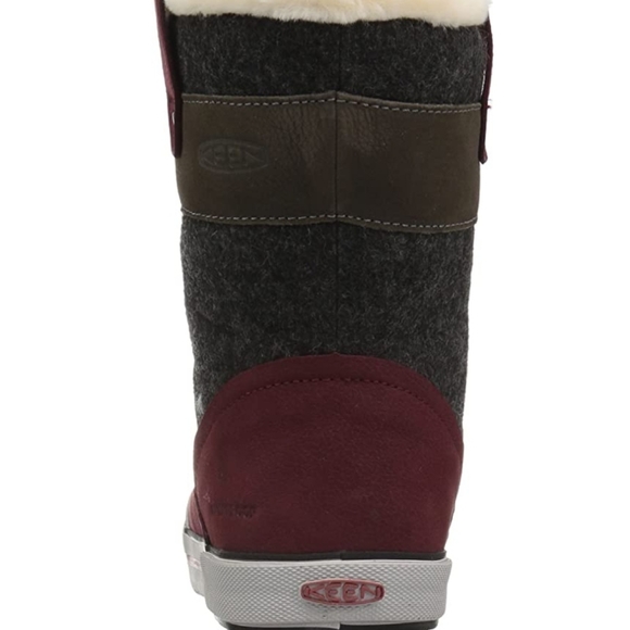 KEEN Elsa Pinot Noir Premium Snow Boot - Picture 16 of 16